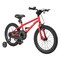 Red High Carbon Steel Kids Bike with Dual Brakes and Reflectors